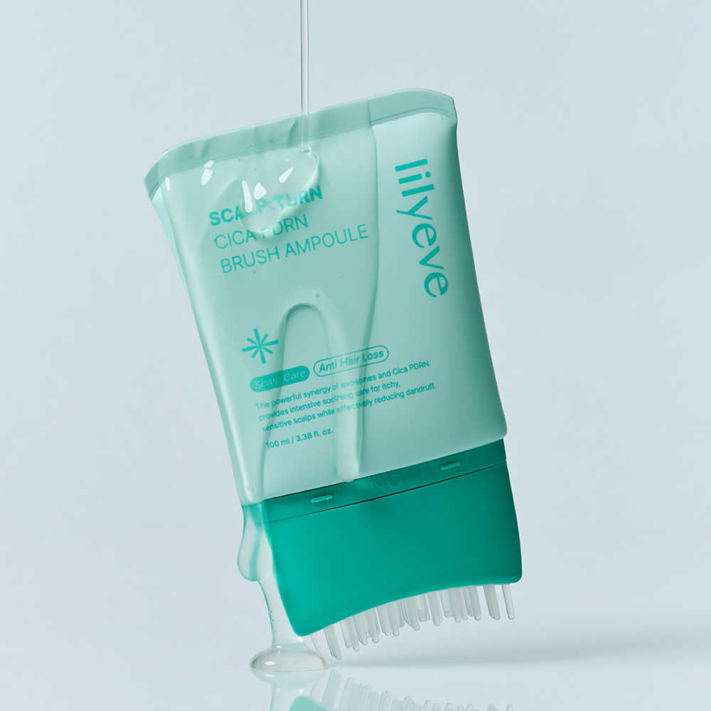 LILYEVE SCALP:TURN CICA PDRN BRUSH AMPOULE 100ml