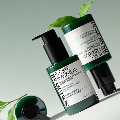 SOME BY MI Bye Blackhead 30 Days Miracle Green Tea Tox Bubble Cleanser