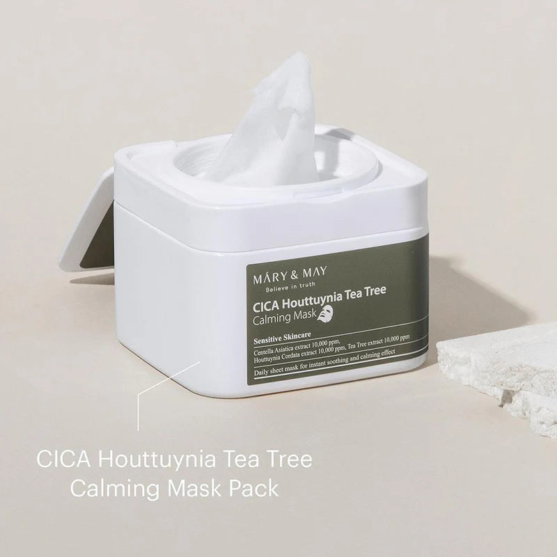 Mary & May CICA Houttuynia Tea Tree Calming Mask