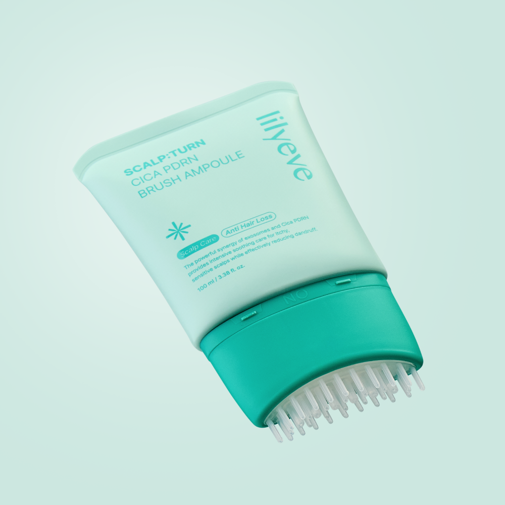 LILYEVE SCALP:TURN CICA PDRN BRUSH AMPOULE 100ml