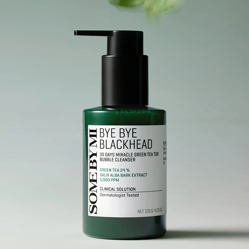 SOME BY MI Bye Blackhead 30 Days Miracle Green Tea Tox Bubble Cleanser