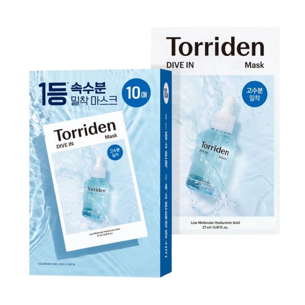 Torriden DIVE-IN Low Molecular Hyaluronic Acid Mask Pack