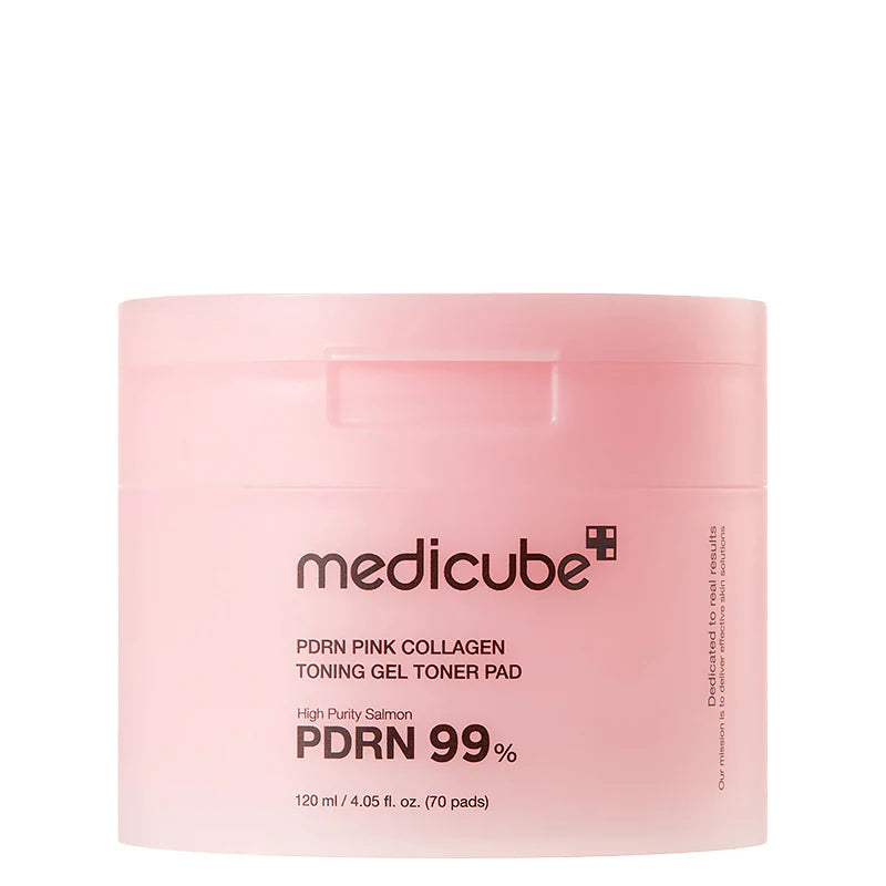 PDRN PINK COLLAGEN TONING GEL TONER PAD 70ea