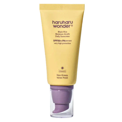 Haruharu wonder Black Rice Moisture Airyfit Daily Sunscreen SPF50+/PA++++