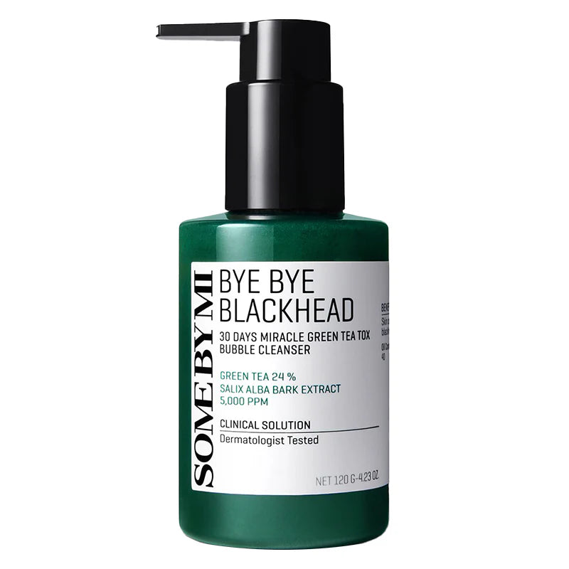 SOME BY MI Bye Blackhead 30 Days Miracle Green Tea Tox Bubble Cleanser