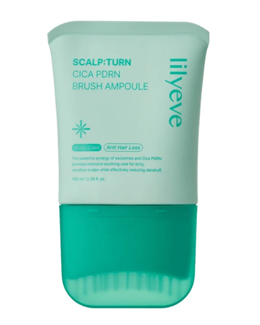 LILYEVE SCALP:TURN CICA PDRN BRUSH AMPOULE 100ml