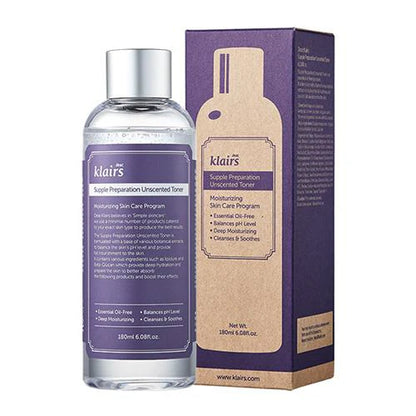 Dear Klairs Supple Preparation Unscented Toner
