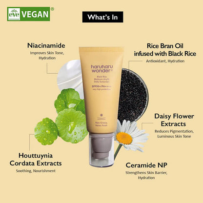 Haruharu wonder Black Rice Moisture Airyfit Daily Sunscreen SPF50+/PA++++