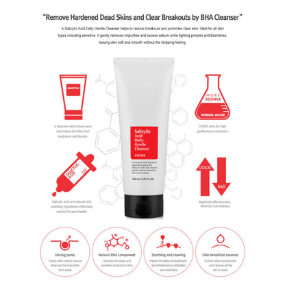 COSRX Salicylic Acid Daily Gentle Cleanser 150ml