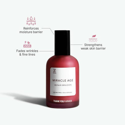 THANK YOU FARMER Miracle Age Repair Emulsion