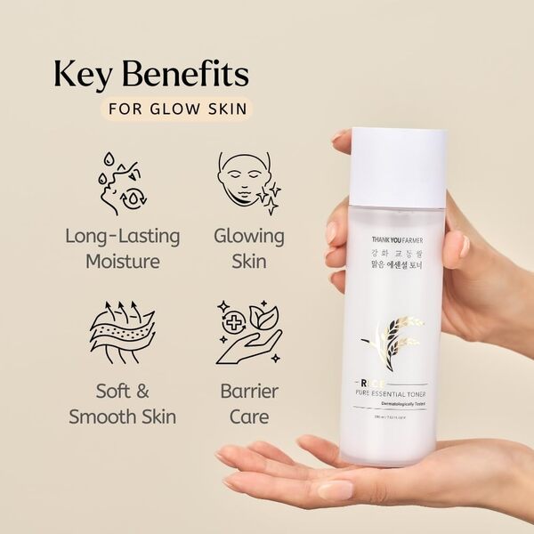 THANK YOU FARMER Rice Pure Essential Toner