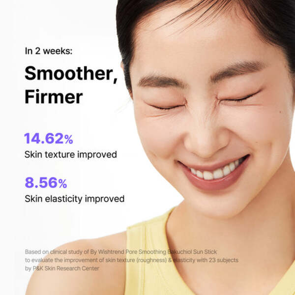 By Wishtrend Pore Smoothing Bakuchiol Sun Stick