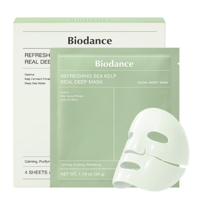 BIODANCE Refreshing Sea Kelp Real Deep Mask (4ea)