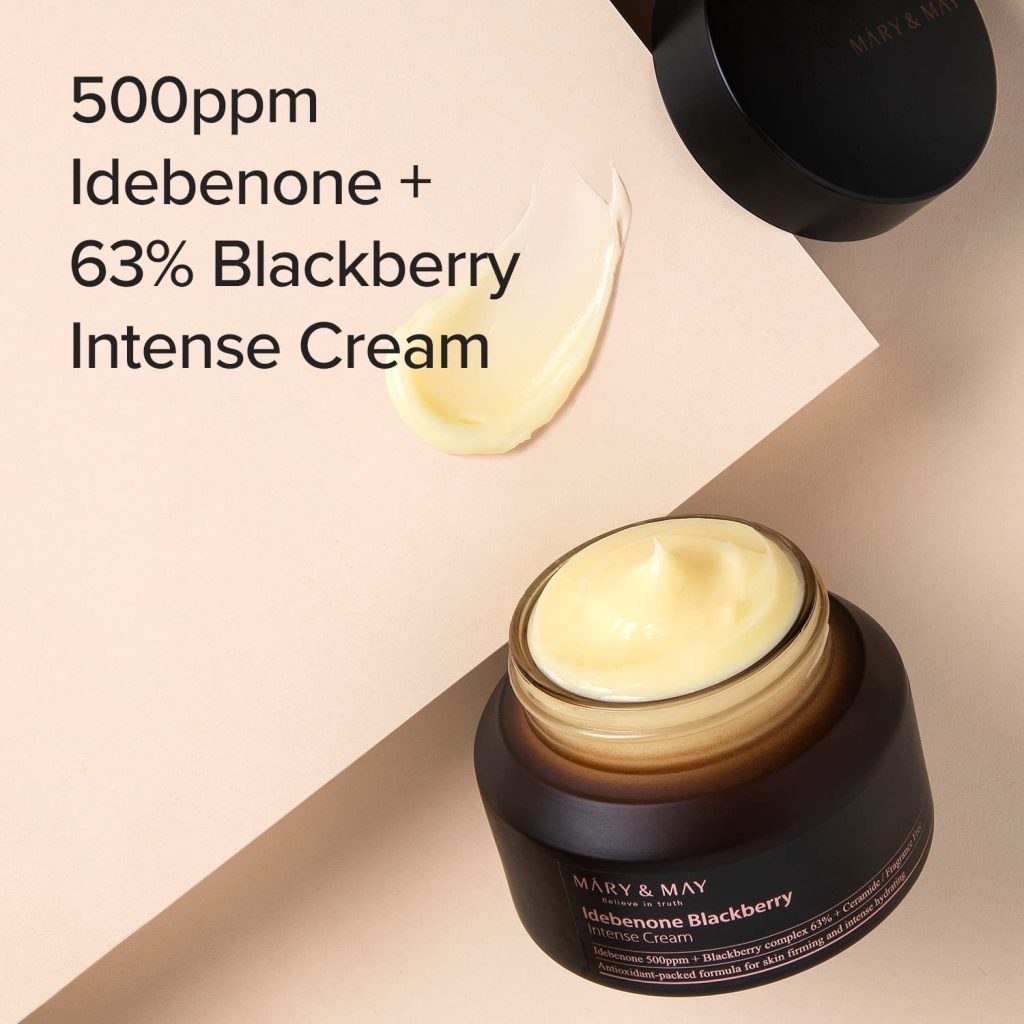 Mary & May Idebenone + Blackberry Complex Intensive Total Care Cream - Afbeelding 2