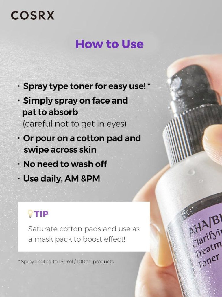 COSRX AHA/BHA Clarifying Treatment Toner - Image 8
