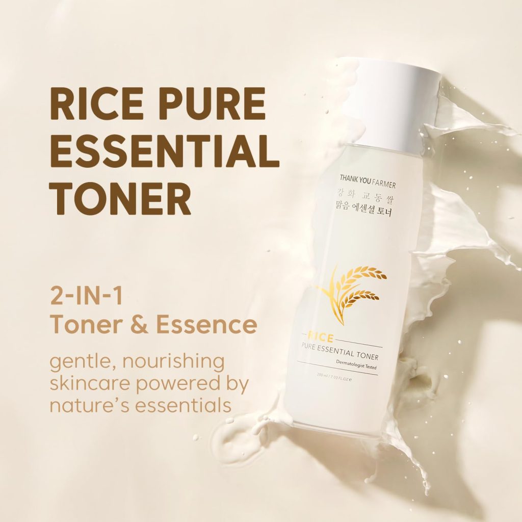 THANK YOU FARMER Rice Pure Essential Toner - Afbeelding 2