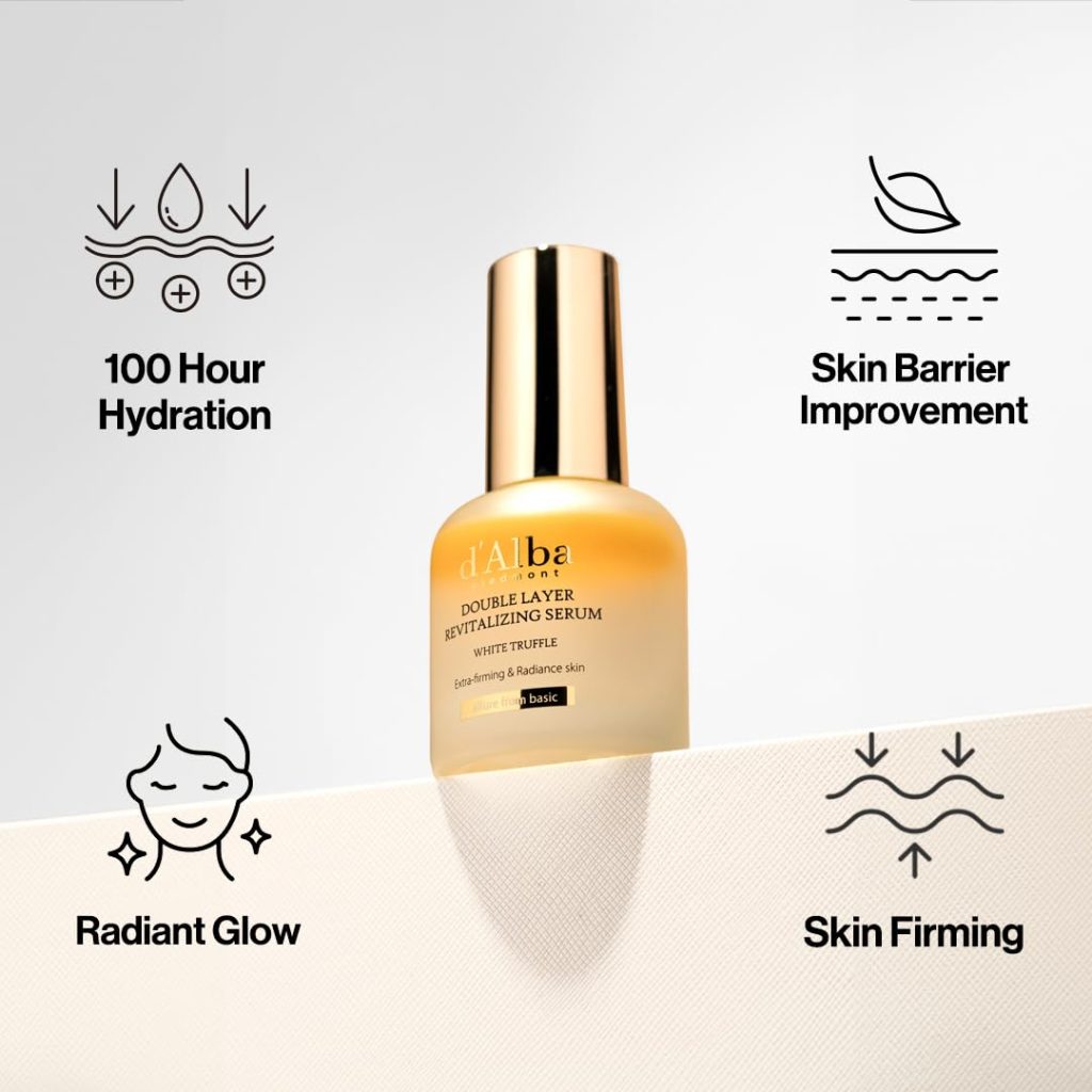 d'Alba White Truffle Double Layer Revitalizing Serum - Image 3