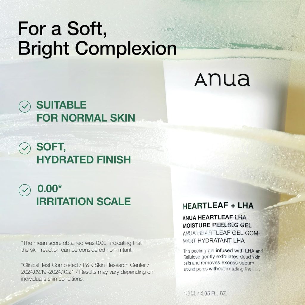 Anua Heartleaf LHA Moisture Peeling Gel - Afbeelding 5