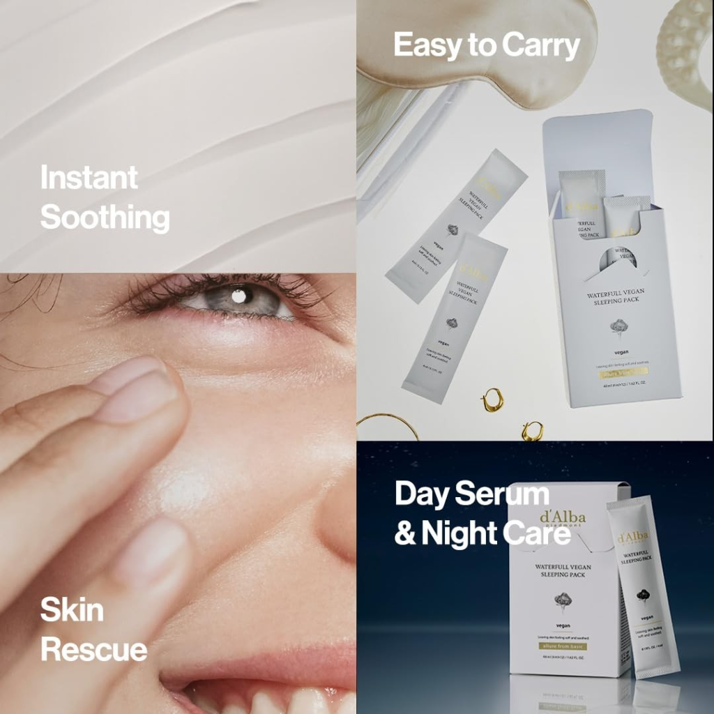 d'Alba Waterfull Vegan Sleeping Pack - Image 5