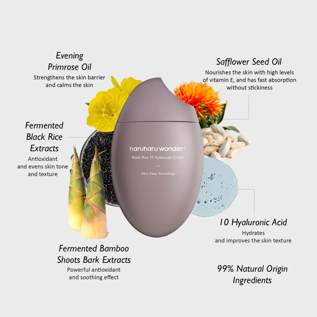 Haruharu wonder Black Rice Hyaluronic Cream - Image 5